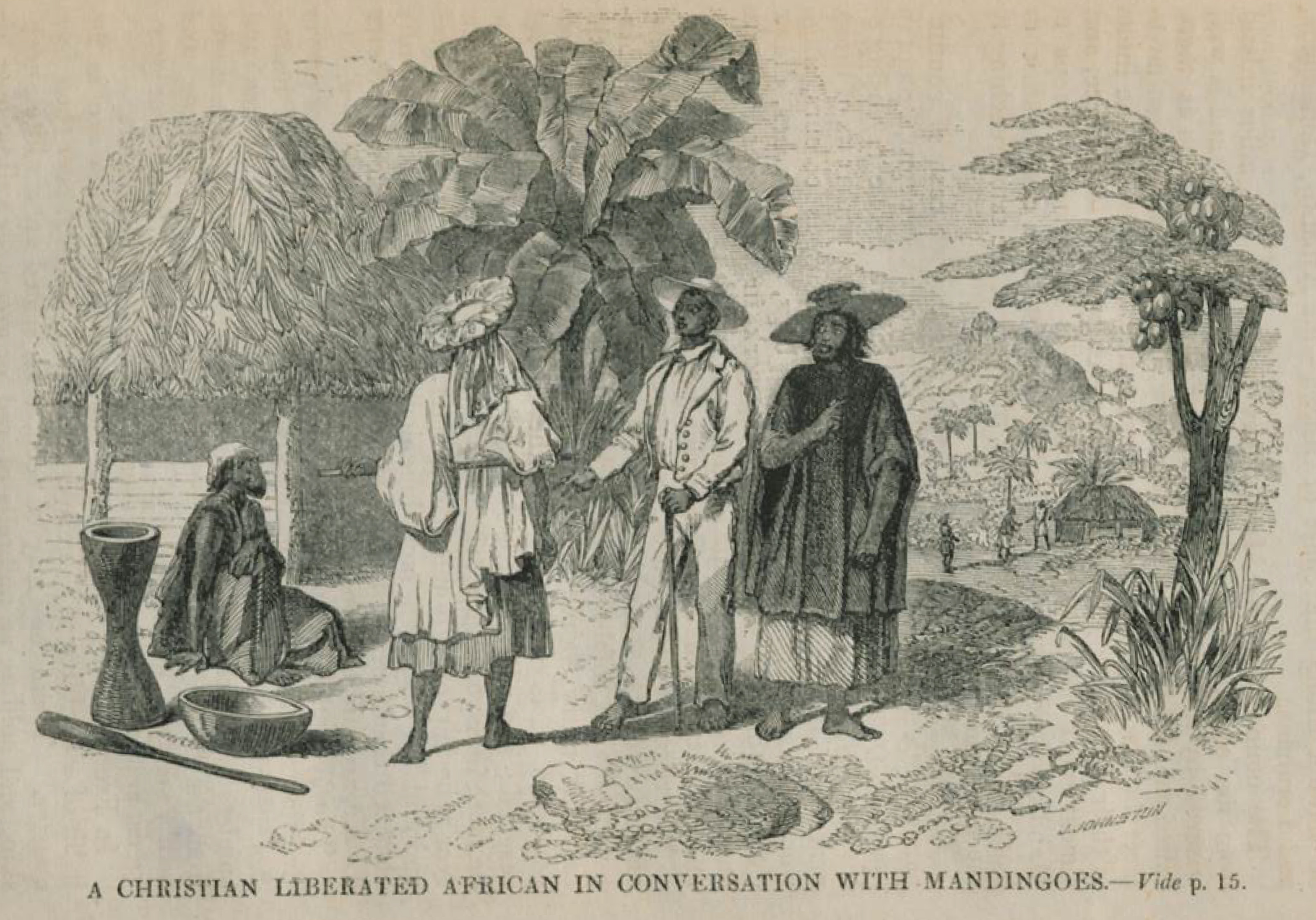 Liberated African with Mandingoes, 1852 The Church Missionary Gleaner