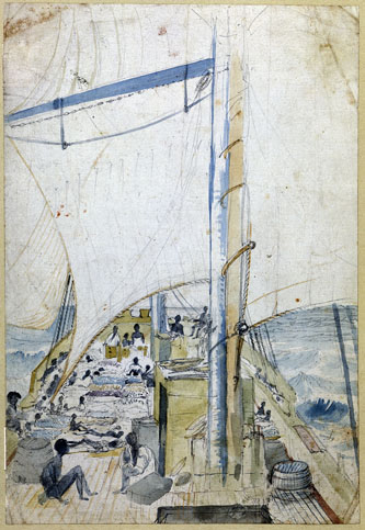 Albanez, Coanza River, 1845 (ID 3483) National Maritime Museum